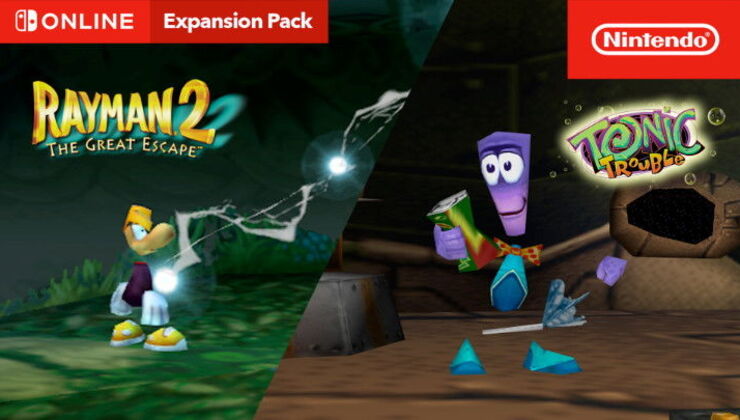 Nintendo Switch Online Adds Rayman 2 and Tonic Trouble