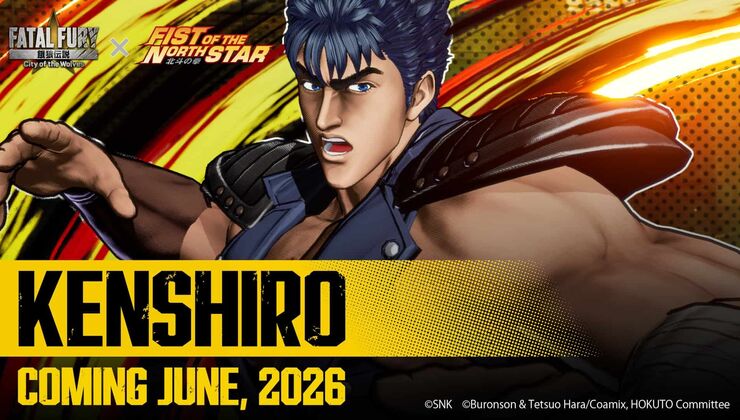 Fatal Fury: City of the Wolves Fist of The North Star Kenshiro Steps In