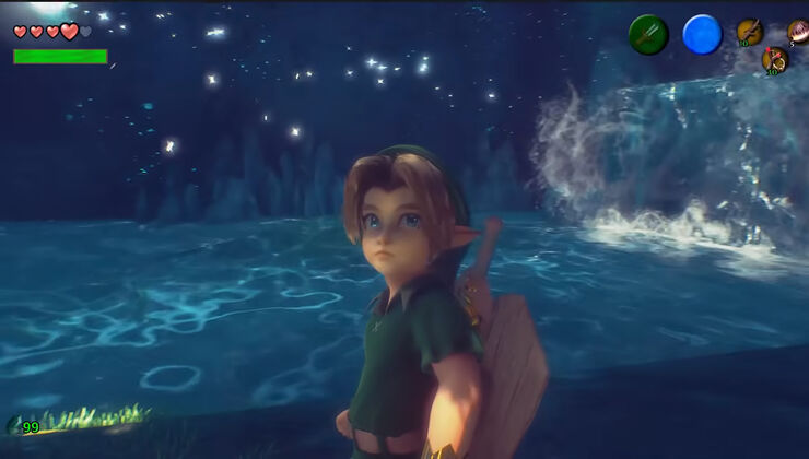 Zelda: Ocarina Of Time Remake Official Gameplay Leaves Fans Split