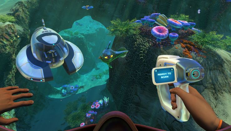 Subnautica Devs Are Sneaking Sequel Screenshots Into Time Capsules