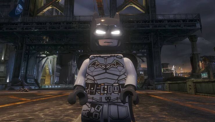 Lego Battinson Has Made His Way Into Batman Arkham Knight