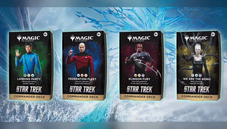Magic: The Gathering Star Trek Commander Decklists Officially Revealed
