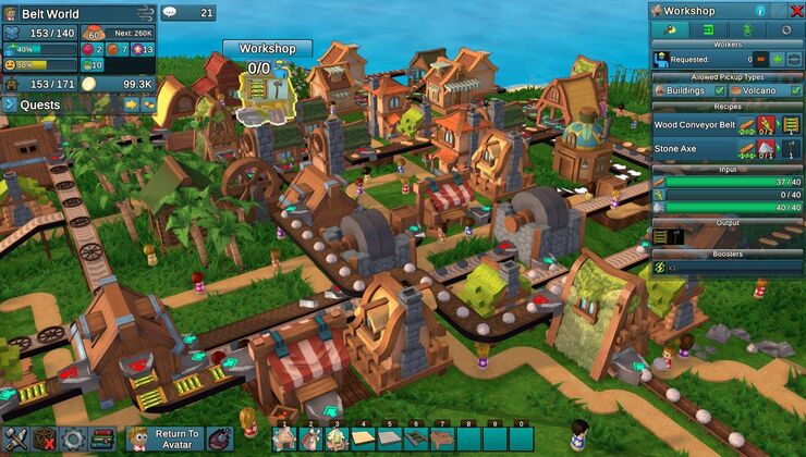 Automating a Slice of Tropical Heaven with Factory Town 2: Paradise Release