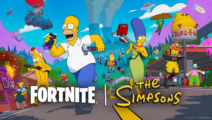 Fortnite Simpsons Season is Officially Live Now