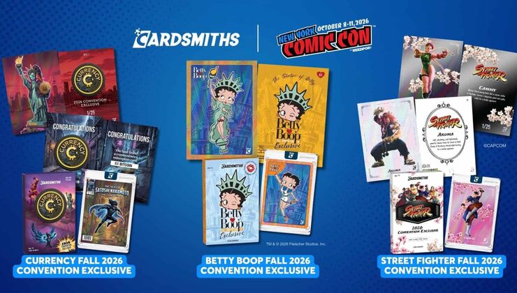 Cardsmiths Is Bringing Street Fighter, Betty Boop, and Bitcoin Chase Cards to NYCC 2026