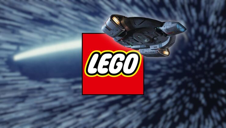 LEGO Fan Transforms Millennium Falcon Set Into Iconic Star Trek Ship With No Extra Pieces