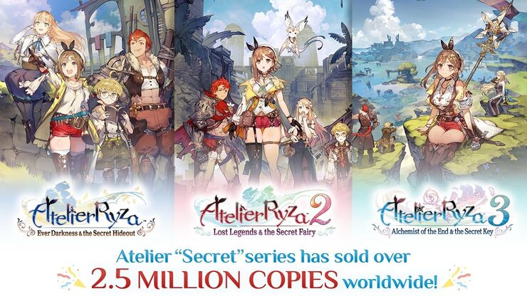 Atelier Ryza Secret Series Surpasses 2.5 Million Sold Worldwide