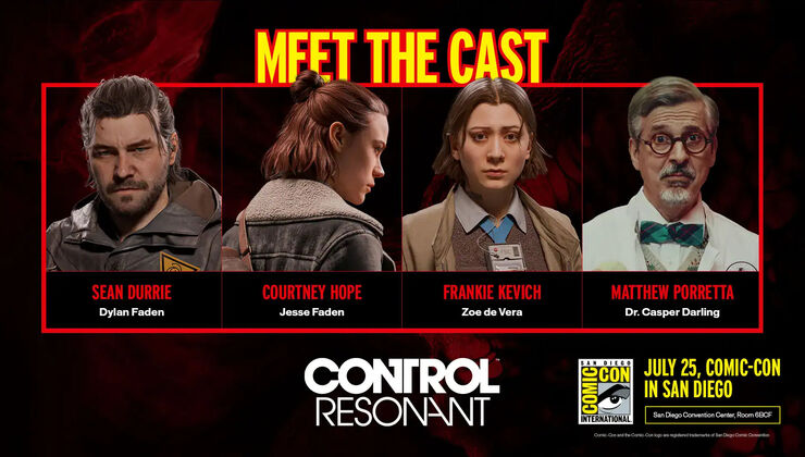 CONTROL Resonant Cast Is Coming to San Diego Comic-Con 2026