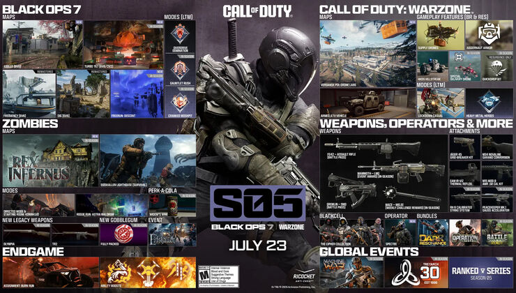 Call of Duty Black Ops 7 and Warzone Season 05 Arrives On July 23