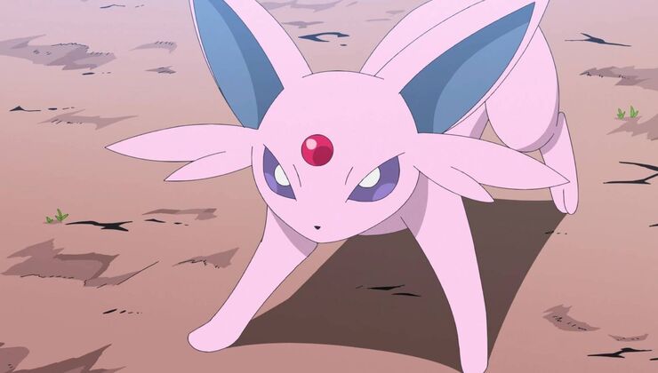 Pokémon Officially Reveals New Espeon Design Ahead Of Winds & Waves Release