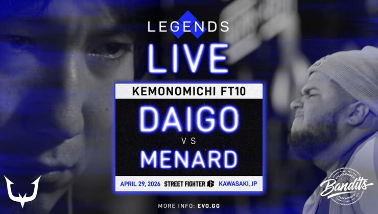 Street Fighter VI Daigo vs Menard Will Clash in a First To 10 Event