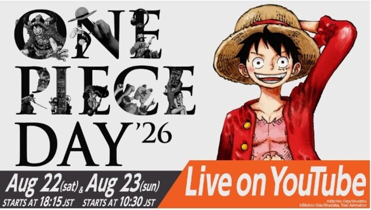 ONE PIECE DAY’26 Streaming Information Revealed