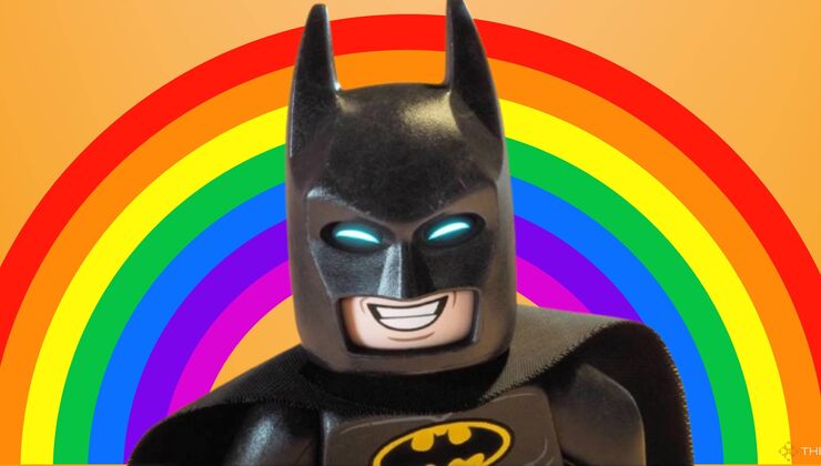 Lego Batman Accused Of Going "Woke" For Including A Rainbow Suit That's 21 Years Older Than The Pride Flag