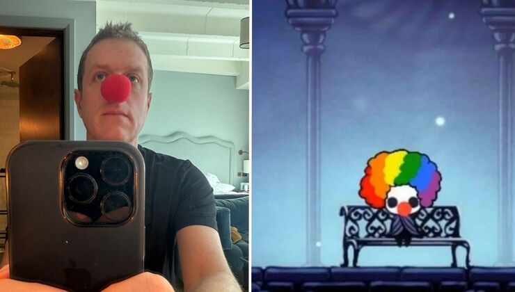 Gamescom's Silksong Hype Turns Geoff Keighley Into A Literal Clown