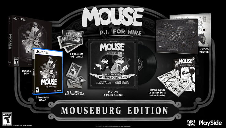 MOUSE: P.I. For Hire Physical And Digital Versions