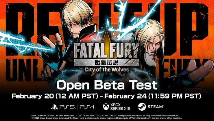 Fatal Fury: City of the Wolves Open Beta Details Revealed for February 2025