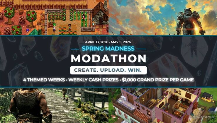 GGMods' Modathon in Full-Swing, Chosen Games, Weekly Themes, Cash Prizes Revealed