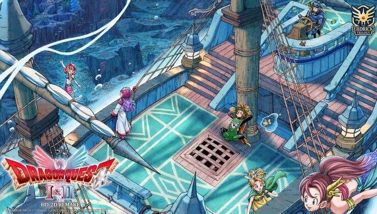 Dragon Quest I & II HD-2D Remake Features A Brand-New Underwater Area