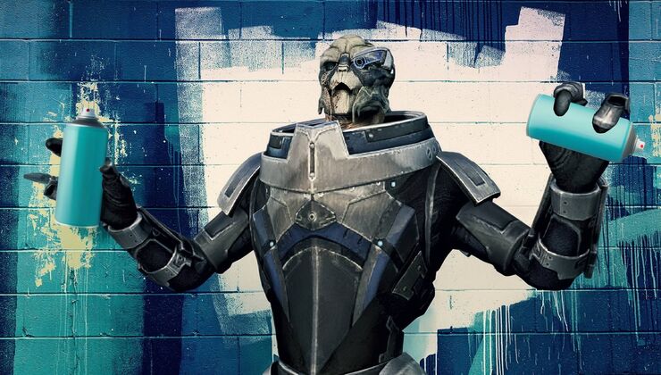 Someone Graffitied "Save Mass Effect" In Front Of EA Office, And Fans Are Split