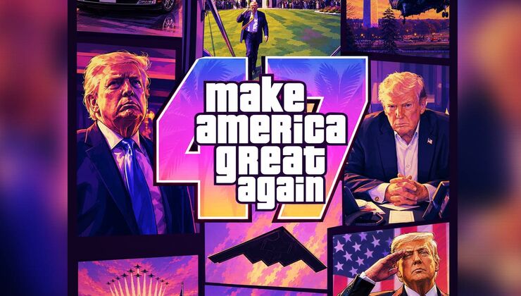 Rockstar Responds After White House Posts GTA 6 Box Art With Trump