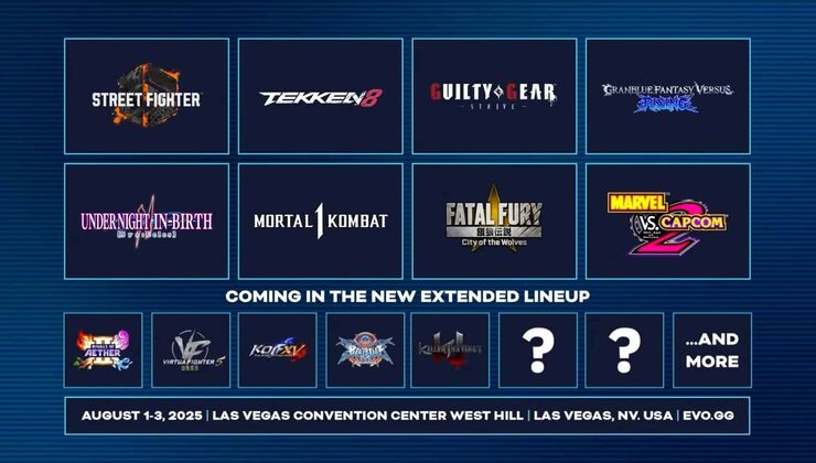 Evo USA 2025: More Fighting Game Reveals Coming Sunday