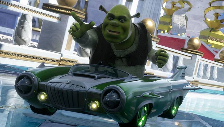 As If There Weren't Enough Crossover Characters, Someone Added Shrek To Sonic Racing
