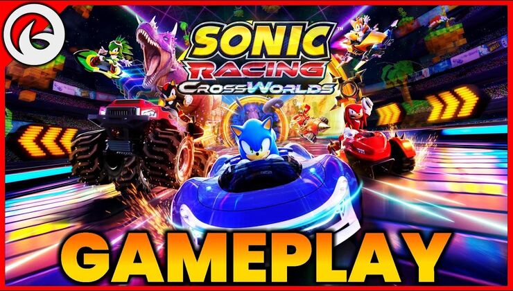 Watch 28 Minutes of Sonic Racing: CrossWorlds Gameplay