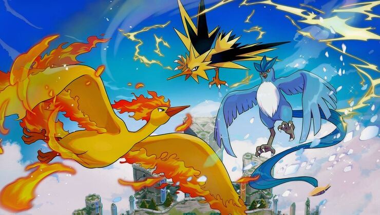 Pokemon Unite Is Adding the Three Legendary Birds, With Johto Starters Coming Soon