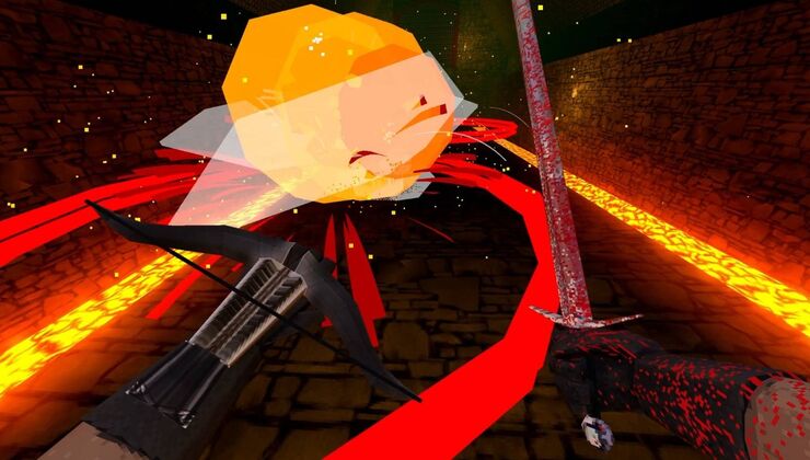 New Steam Game Blends the Bloody Combat of Doom with Parkour Speedrunning