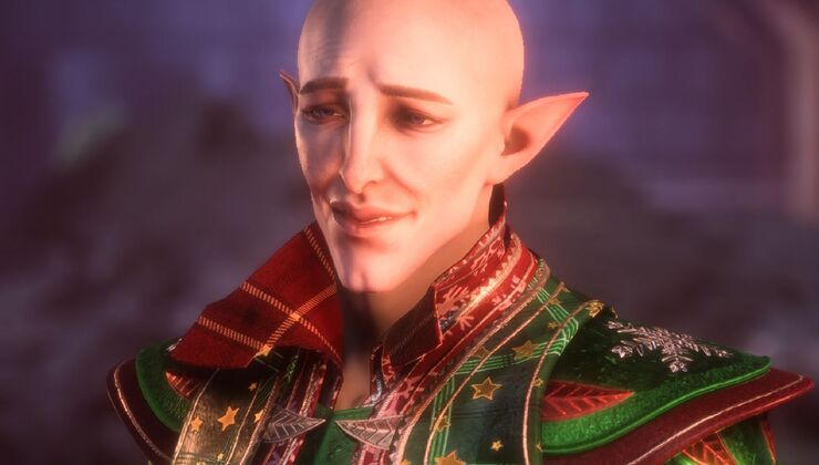 Dragon Age Fans Have Turned Solas Into A Christmas Elf
