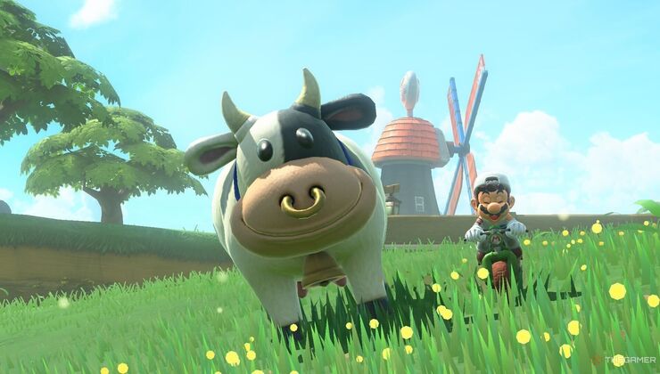 PETA Is Trying To Get Nintendo To Change Mario Kart World By Removing Cow's Nose Ring