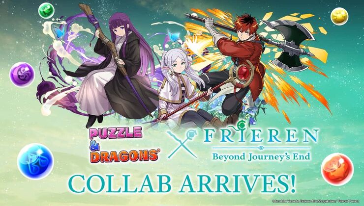 Frieren Comes to Puzzle & Dragons in Newest Crossover
