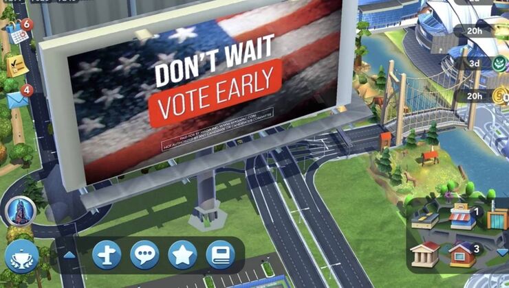 EA Mistakenly Put a MAGA Ad Into Their Game