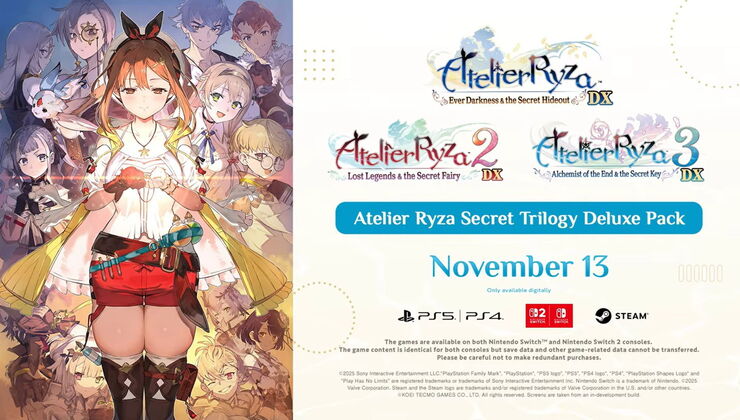 Atelier Ryza Secret Trilogy Deluxe Pack Gets Release Date