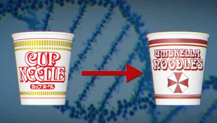 Resident Evil Requiem's Strangest Bit Of Advertising Features Umbrella Corporation Suing Cup Noodle