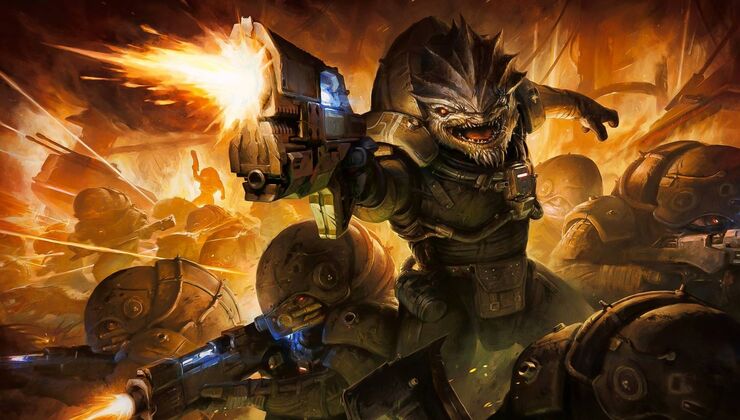 Genophage Cure, Intergalactic Plague, Time Travel: The Theories Behind Mass Effect 5's Krogan Civil War Art