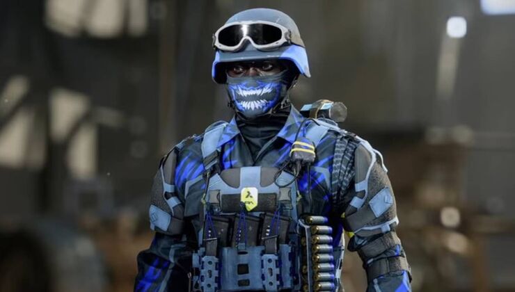 Battlefield 6's Controversial Bright Blue Wicked Grin Skin Is Gone, Possibly Being Reworked