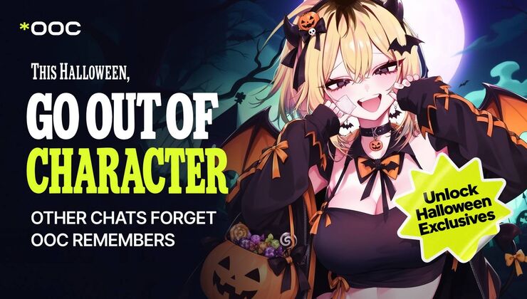 OOC Celebrates Halloween With Seven Free Responses Per New-to-You Original Story and Double Check-In Rewards