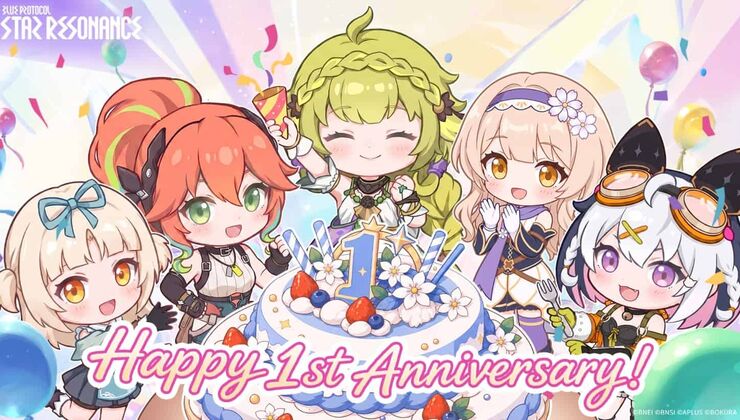 Blue Protocol: Star Resonance Celebrates Its One Year Anniversary With Collaboration Of That Time I Got Reincarnated As A Slime