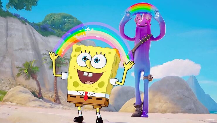 Plankton Is Technically In Fortnite's SpongeBob Collab, But A Lot Of Players Won't Ever See Him