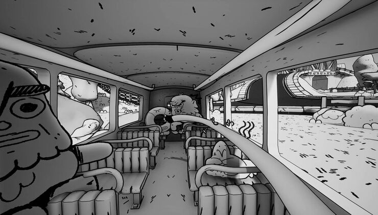 Double Fine's "Crazy Taxi Meets Papers, Please!" Game Gets Official Release Date