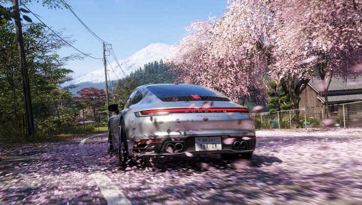 You Can't Destroy Cherry Blossom Trees In Forza Horizon 6 Because They're "Iconic" To Japan's Culture