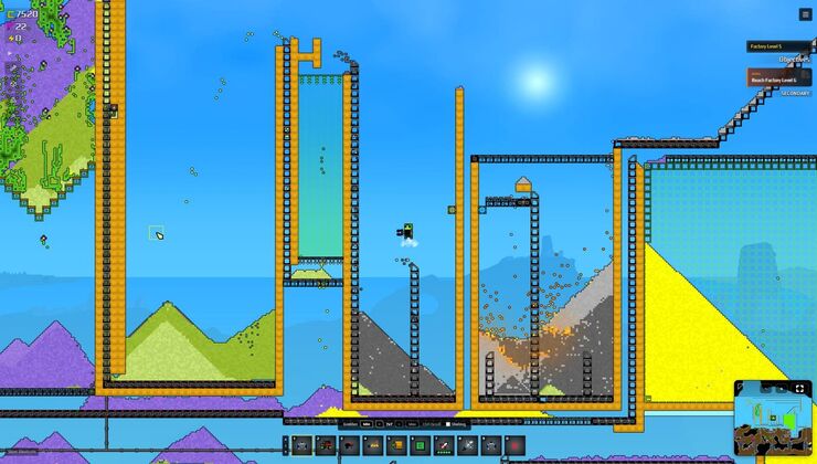 Brand-New Factory Automation Game on Steam is Terraria Meets Factorio