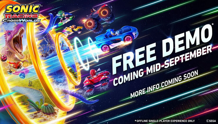 Sonic Racing CrossWorlds Network Test Concludes, Demo Coming Soon