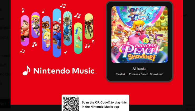 Princess Peach Showtime Arrives On Nintendo Music