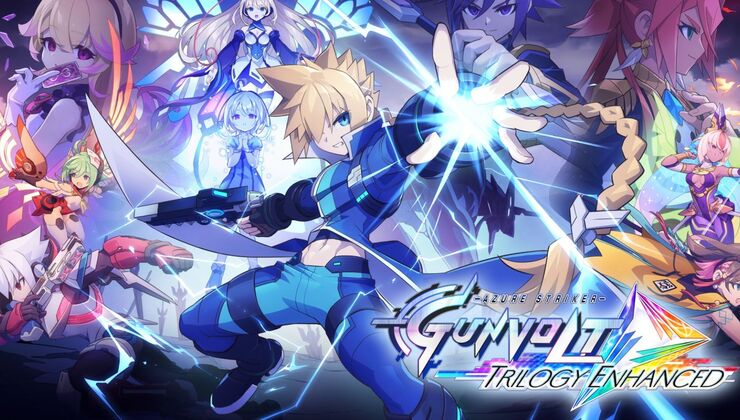 Azure Striker Gunvolt Trilogy Enhanced Launches for PC, PlayStation 5, Switch July 24