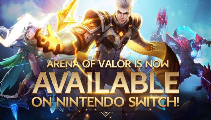 Arena of Valor is now out on Nintendo Switch