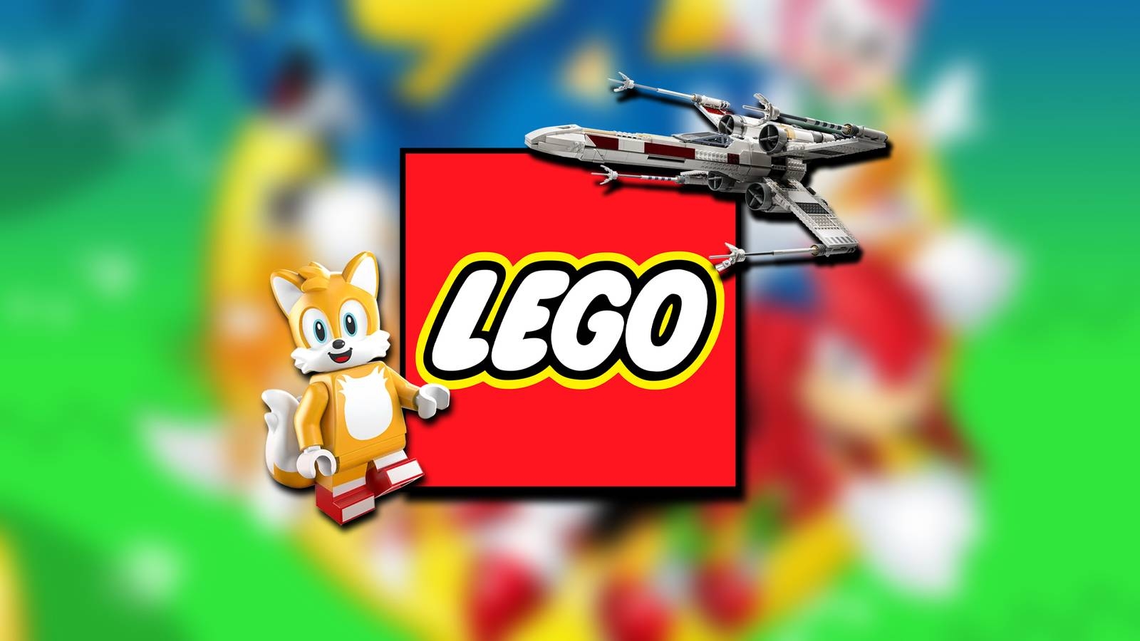 LEGO Fan Transforms Sonic Tails Set into Star Wars X-Wing With No Extra Pieces