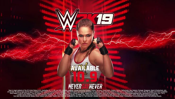 Ronda Rousey is the 2nd WWE 2K19 pre-order champion