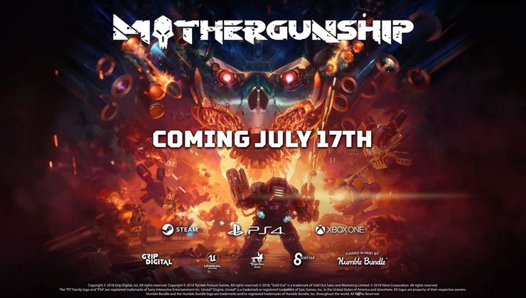Mothergunship to launch on July 17th